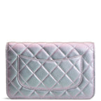 CH 255 Reissue Iridescent Quilted Wallet on Chain