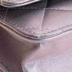 CH 255 Reissue Iridescent Quilted Wallet on Chain