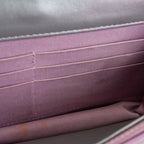 CH 255 Reissue Iridescent Quilted Wallet on Chain