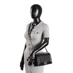 CH Boy Bag Medium Quilted Caviar - Black