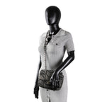 CH CC Denim Wave Flap Bag - Gray