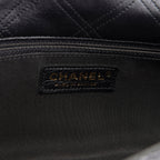 CH CC Flap Pearl Studded Quilted Lambskin - Black