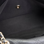 CH CC Flap Pearl Studded Quilted Lambskin - Black