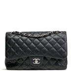 CH Caviar Classic Jumbo Double Flap - Black