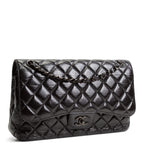 CH Classic Crinkle Double Jumbo Flap - Black