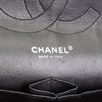 CH Classic Crinkle Double Jumbo Flap - Black
