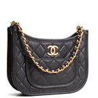 CH Curvy Mood Hobo - Black