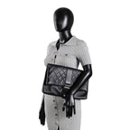 CH Grip Clutch Black Calfskin