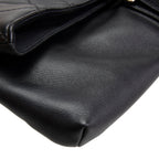 CH Grip Clutch Black Calfskin