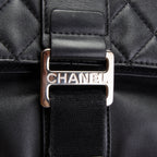 CH Grip Clutch Black Calfskin