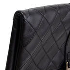 CH Grip Clutch Black Calfskin