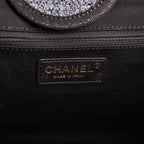 CH Lurex Medium Deauville Shopping Tote - Navy