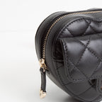 CH Mini CC In Love Heart Belt Bag - Quilted Lambskin