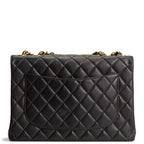 CH Vintage Maxi CC Flap Bag - Black