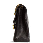 CH Vintage Maxi CC Flap Bag - Black