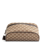 GU GG Canvas Belt Bag - Beige & Ebony