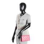 GU GG Matelasse Chain Wallet - Pink
