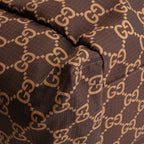 GU GG Nylon Ripstop Duffel Bag - Brown