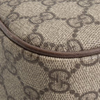 GU GG Supreme Ophidia Small Shoulder Bag - Beige & Ebony