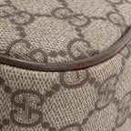 GU GG Supreme Ophidia Small Shoulder Bag - Beige & Ebony