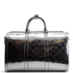 GU Guccissima Medium Mirror Effect Duffle