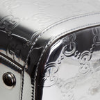 GU Guccissima Medium Mirror Effect Duffle