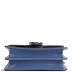 GU Interlocking G Dollar Bag - Blue