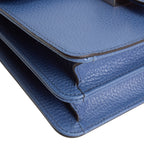 GU Interlocking G Dollar Bag - Blue