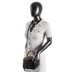 GU Leather Blondie Top Handle - Black
