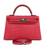 Kelly Sellier 20 Rose Extreme Matte Alligator Palladium Hardwar