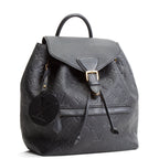 LV Monogram Empreinte Montsouris Backpack - Black