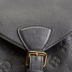 LV Monogram Empreinte Montsouris Backpack - Black