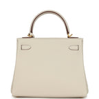 Special Order (HSS) Kelly Retourne 25 Craie Verso Togo Brushed